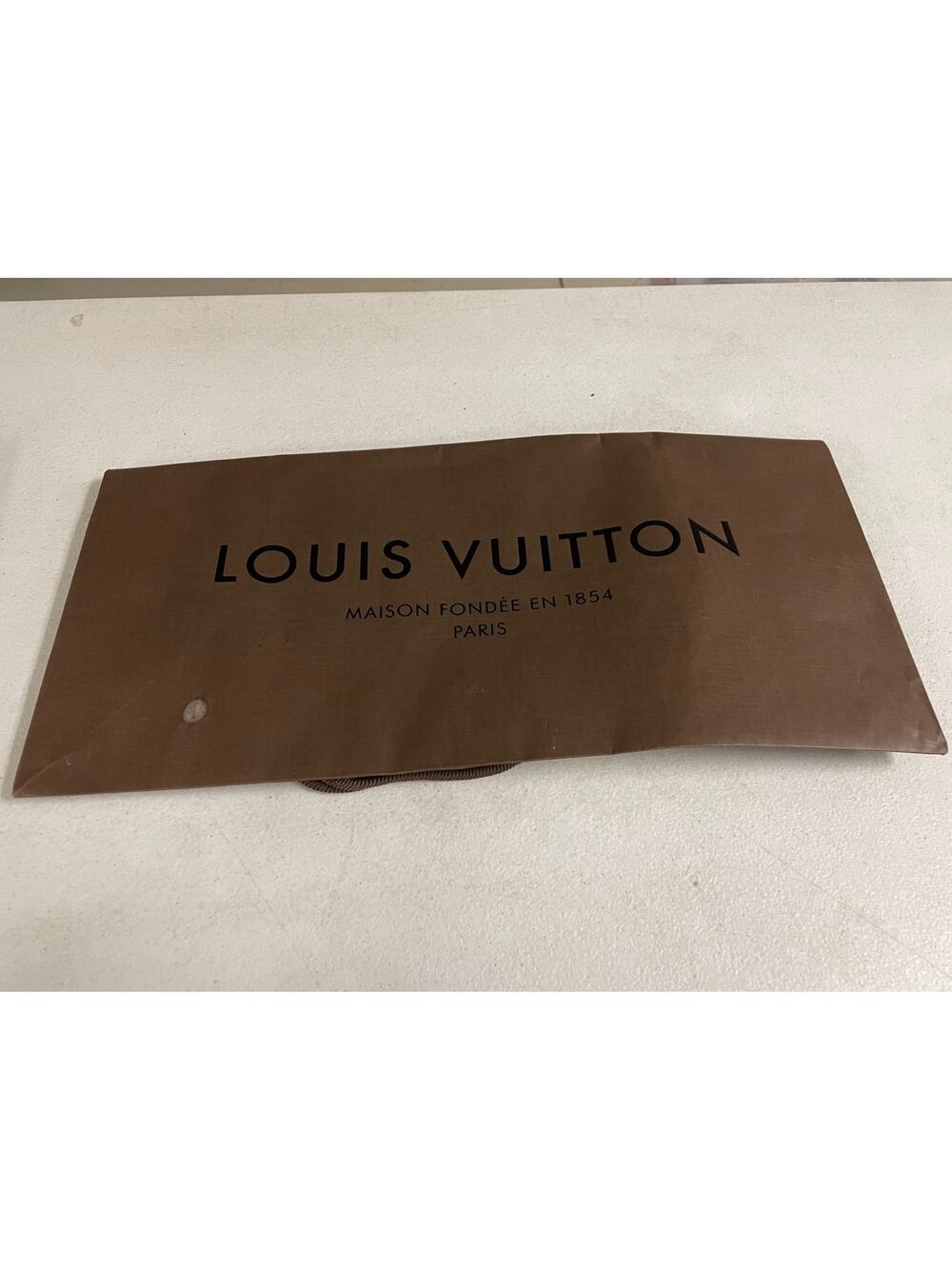 Vintage Louis Vuitton Shopping Paper Gift Bag Tote Extra Large Authentic
